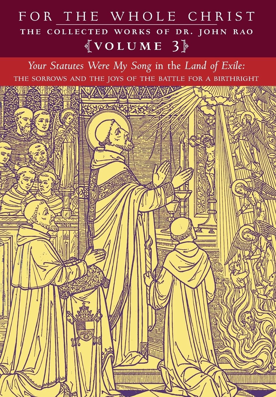 Your Statutes Were My Song in the Land of Exile: Volume 3 (The Collected Works of Dr. John Rao)