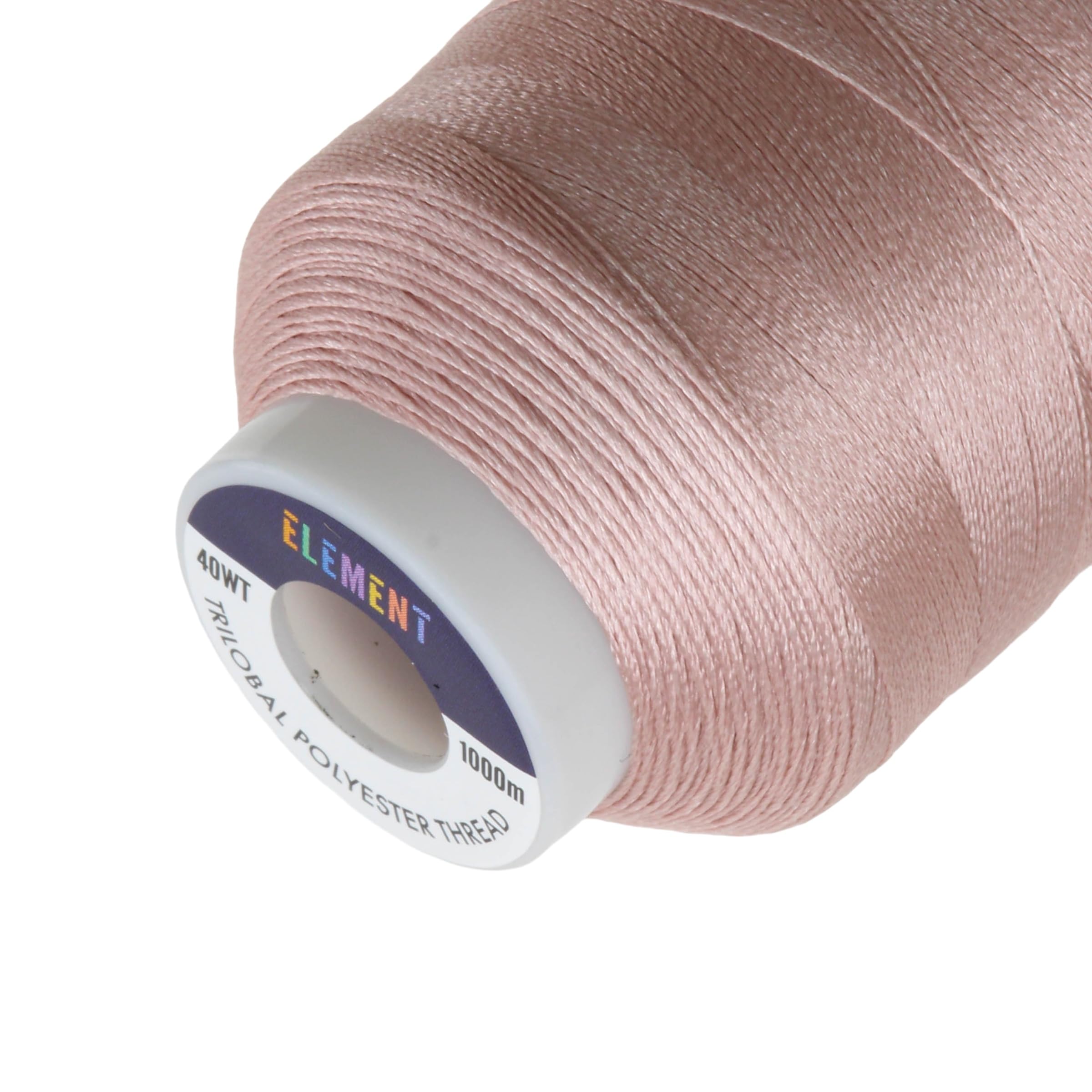 Element Thread Club 40wt Machine Embroidery Polyester Thread | 1000m (1049yd) | Glossy | Ballet Shoes