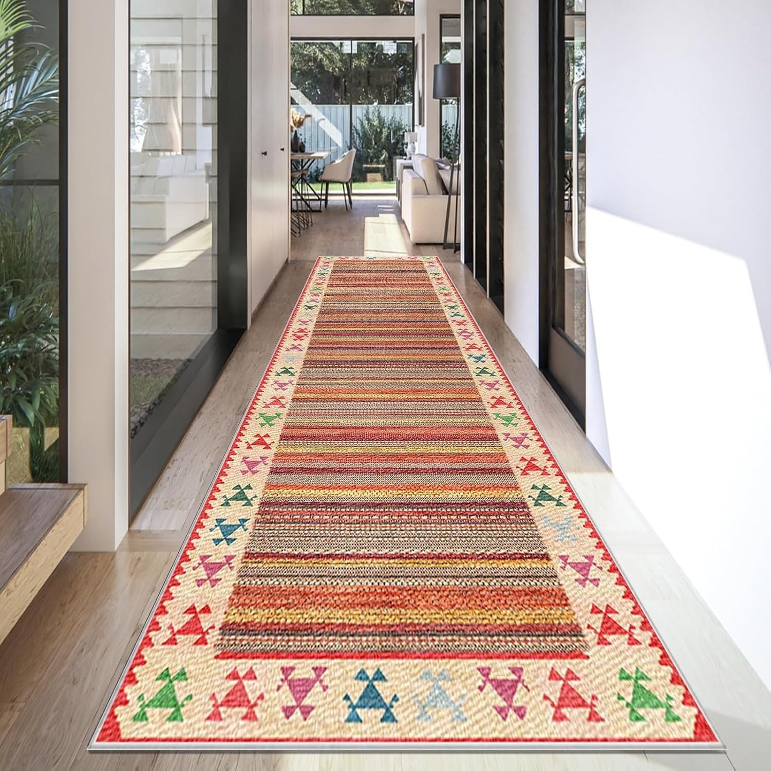 Alfombra Corredera Lavable Antideslizante Absorbente, 428-a, 90 x 220 cm