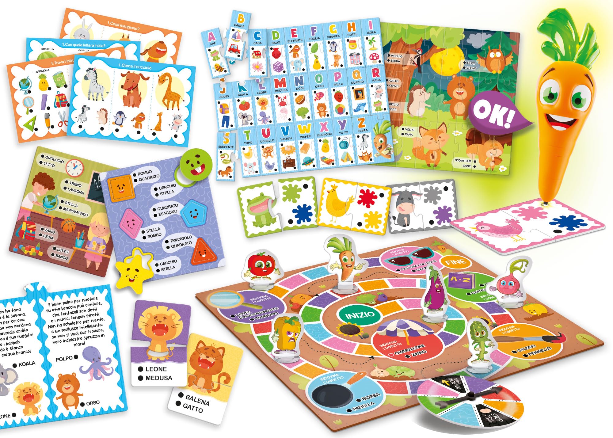 Lisciani Giochi - Carotina Penna Parlante I Primi Giochi educativi, 113781