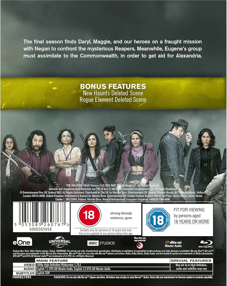 Amazon.com: The Walking Dead: The Complete Eleventh Season