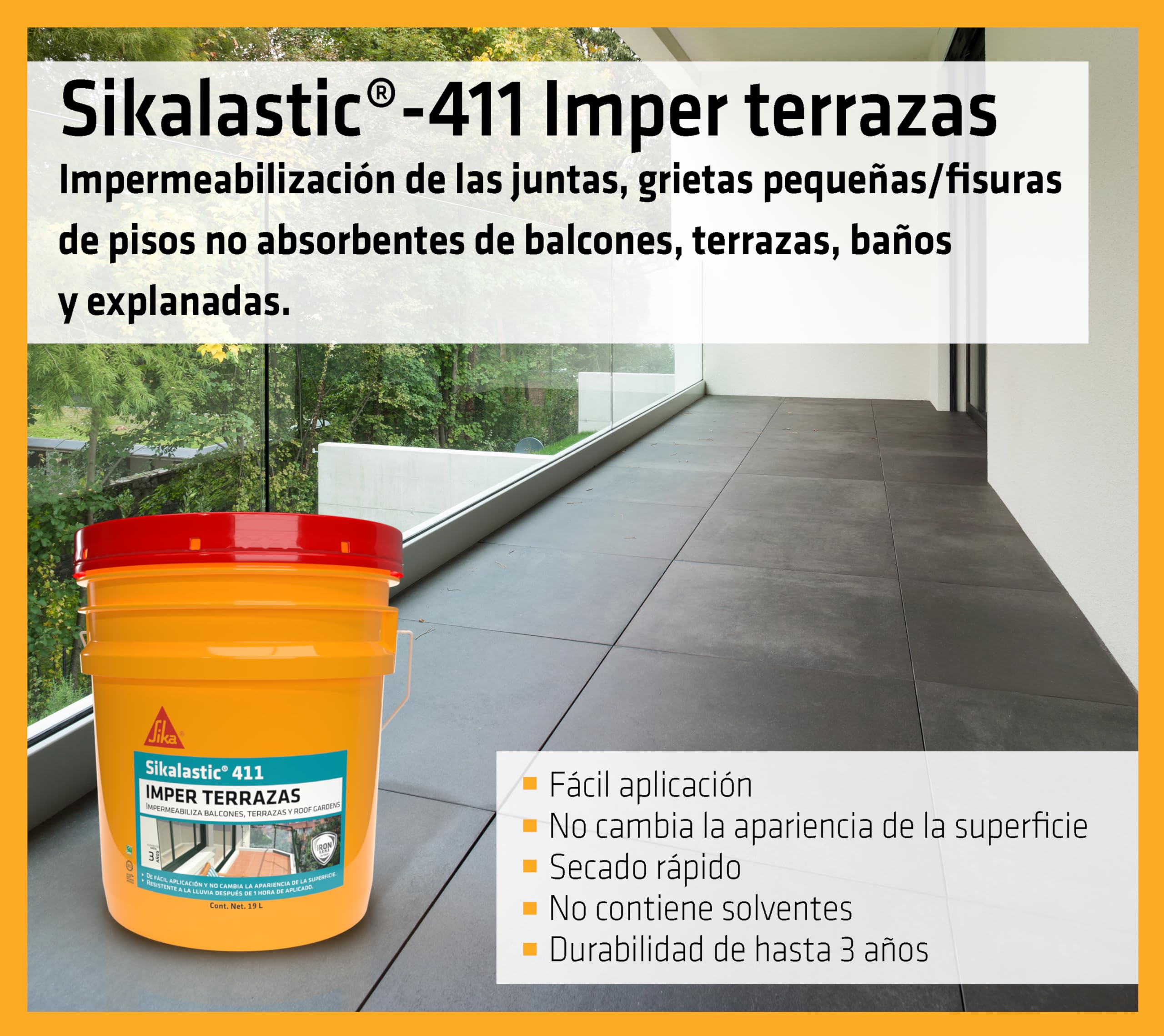 Sikalastic 411 Imper Terrazas