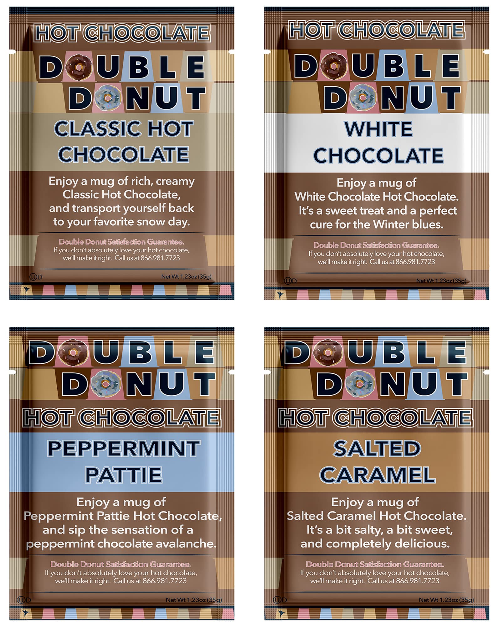 Buy Flavored Hot Chocolate Packets, Gourmet Hot Cocoa Mix Variety Pack