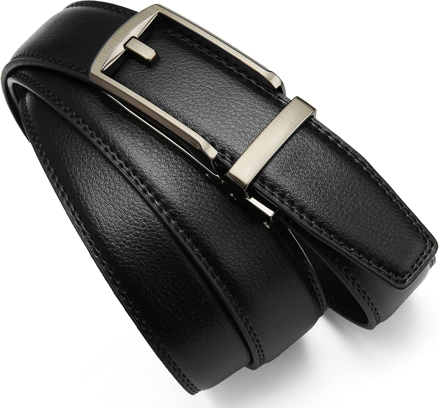 CHAOREN Mens Dress Belt - Ratchet Belt Leather 1 1/4" Comfort Click - Perfect Companion to Mens Dress Shoes - Image 7