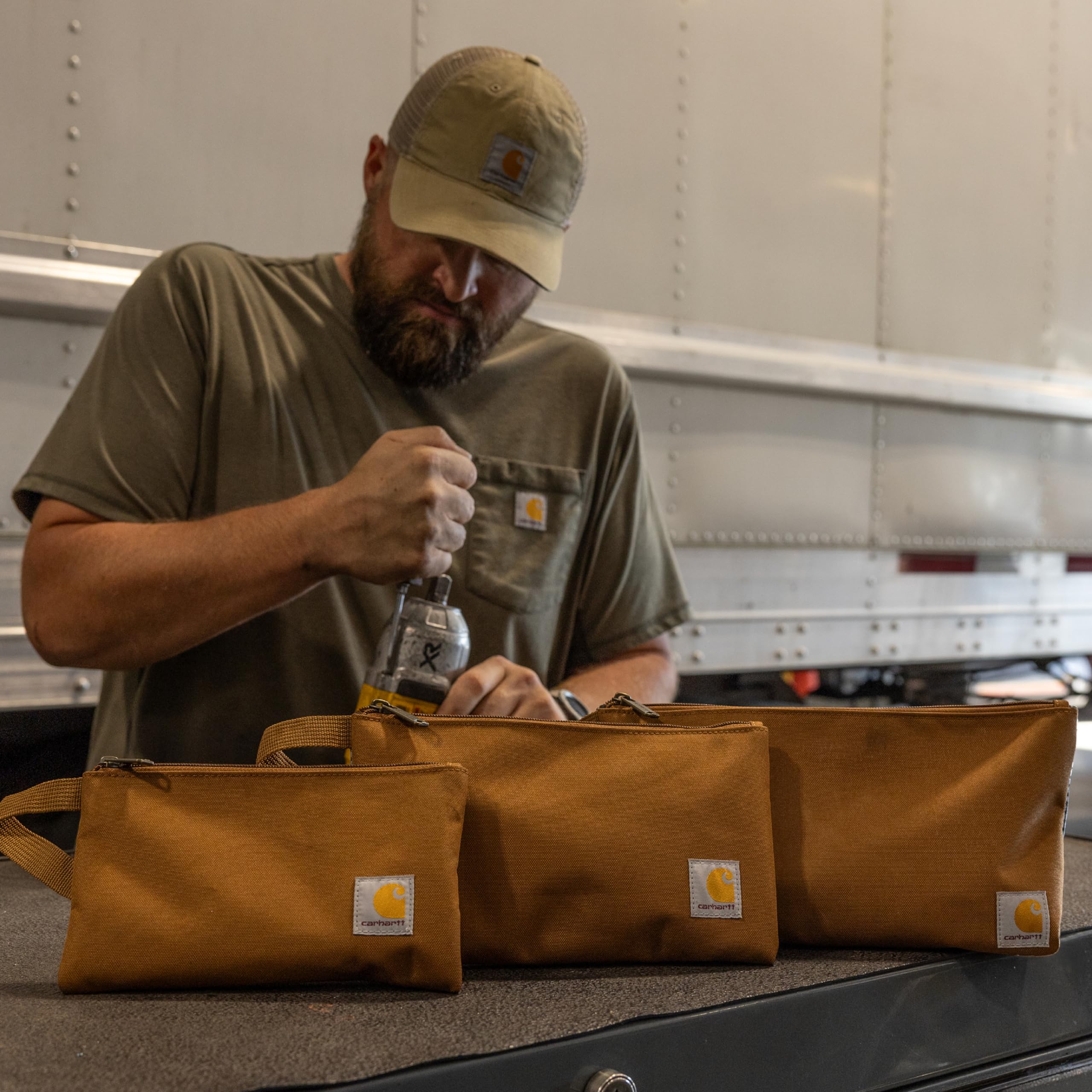 Carhartt Utility Multi-Size Pouch Set Carhartt Brown - Amazon.com