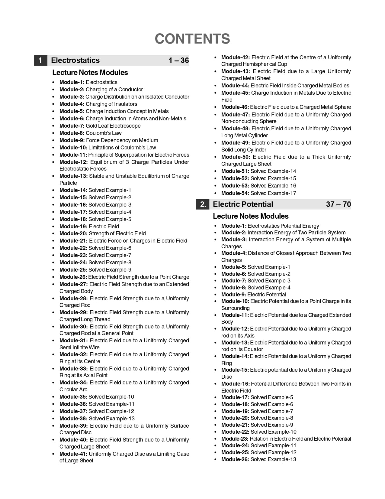 Physics Galaxy Vol. III Lecture Notes on Electricity & Magnetism (JEE Mains & Advance, BITSAT, NEET)