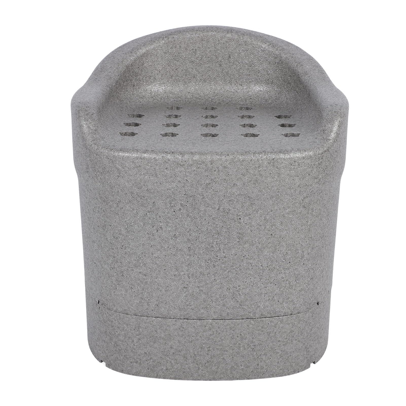 VGEBY Taburete de Ducha, Asiento de Baño con Base Antideslizante para Baño | Material Resistente, Ajustable, 18.82 X 22.24 in, Soporta Peso, Ideal para Mayores