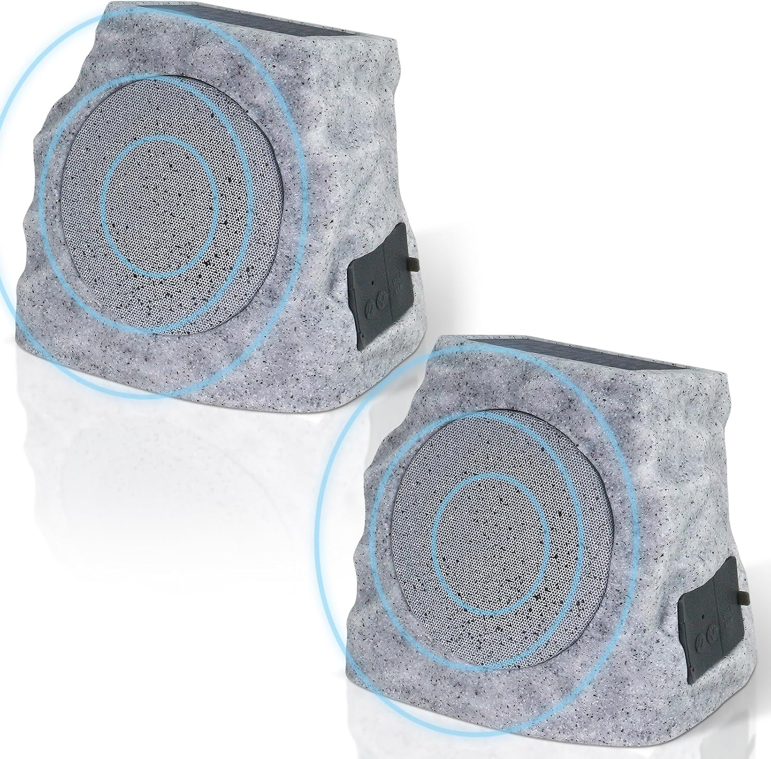 GGII 2-Pack Solar Rock Speakers