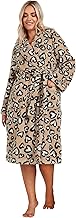 Yours Curve Beige Heart Print Shawl Dressing Gown - Women's - Plus Size Curve
