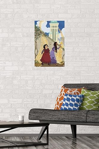 Miniatura 2 de Trends International Disney Wish - Póster de collage de 3 (amigos), póster de pared, 14.72 x 22.37 pulgadas, versión premium sin marco