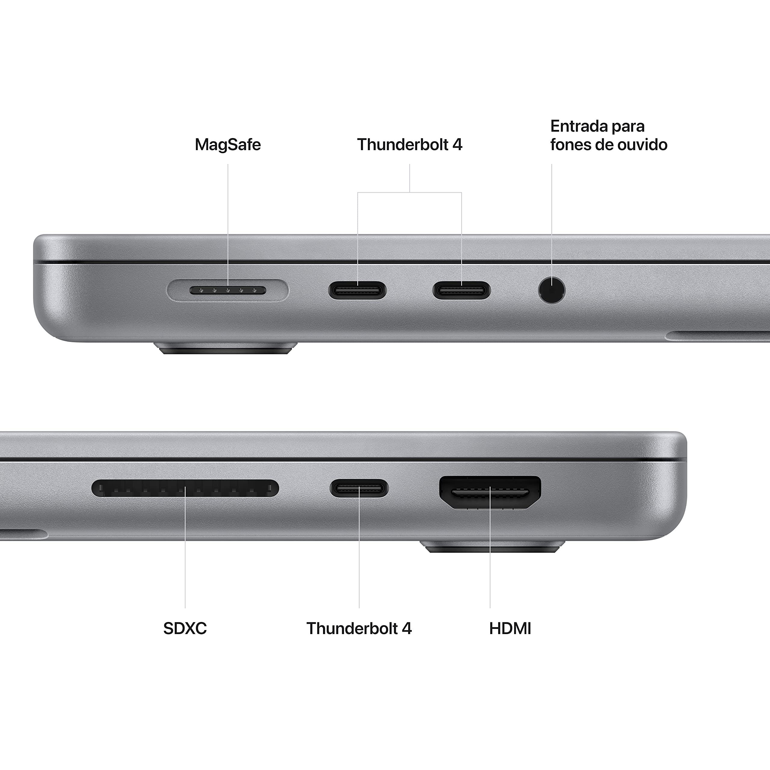 Notebook MacBook Pro da Apple 2023 (Chip M2 Pro da Apple com CPU