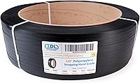 Vista 11 de IDL Packaging Bobina de correa de polipropileno (PP) de 1/2" x 200' (12,7 mm x 61 m) (300 libras de resistencia a la rotura) en caja auto