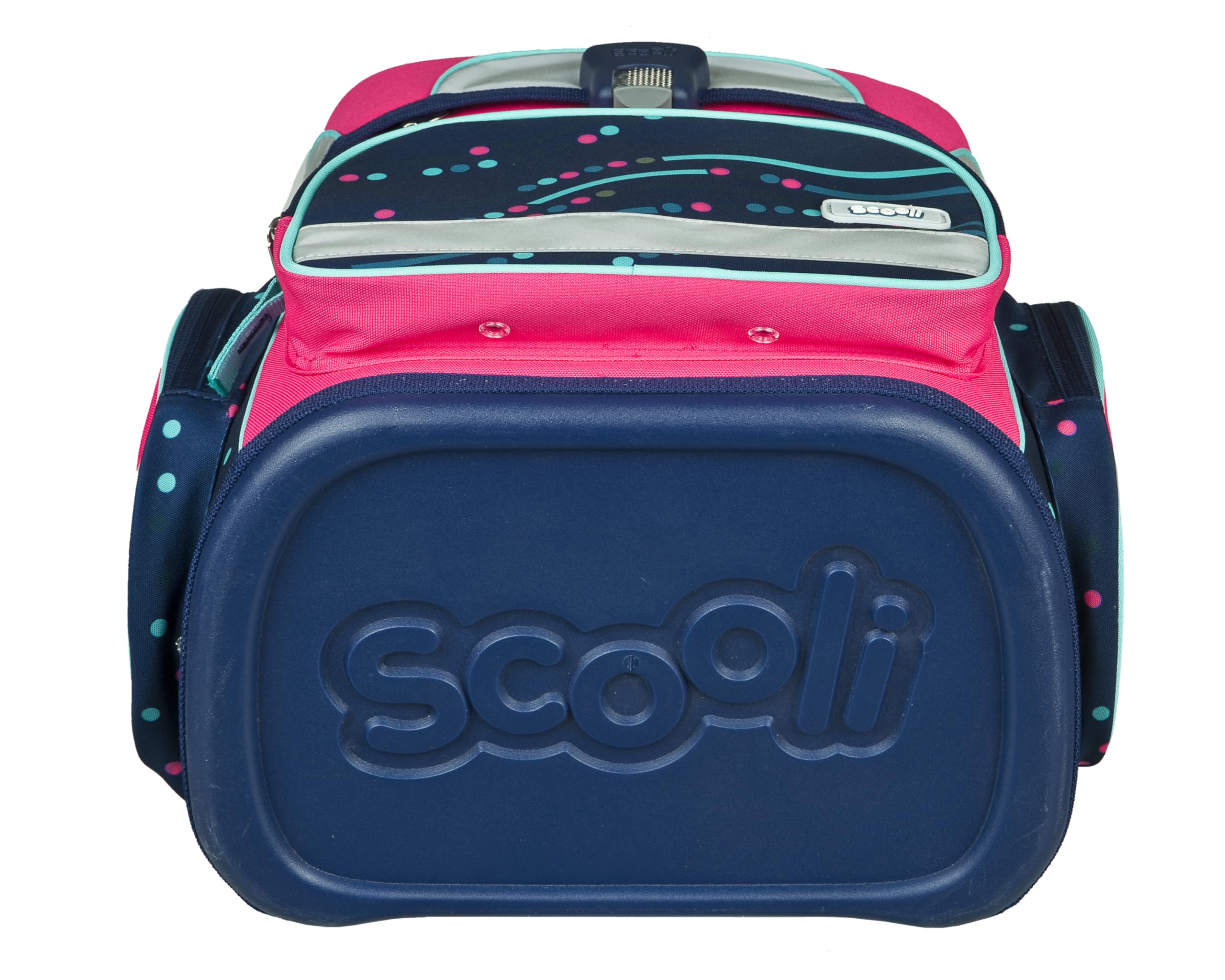 Scooli - Easy Fit zestaw tornistrów szkolnych - zestaw wieloczęściowy - tornister - ergonomiczny - szkoła podstawowa - dla dzieci od 6 lat, Rosa, 36,5 x 33 x 29 cm