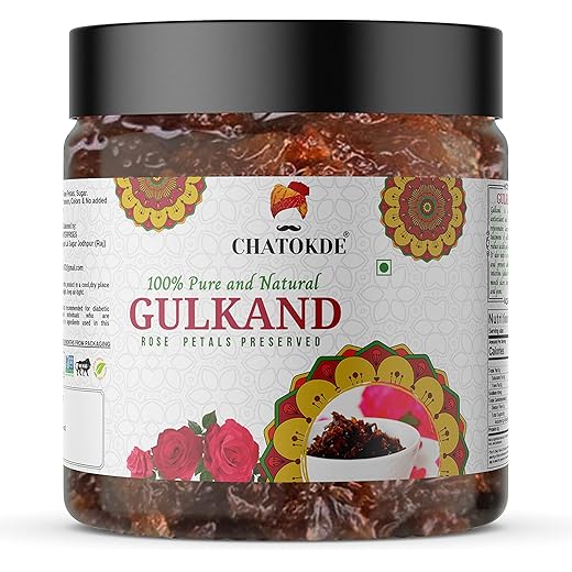 CHATOKDE Himalayan Gulkand Rose Petal Jam 400g