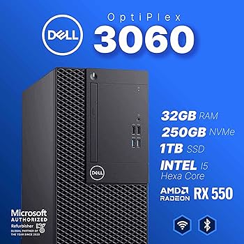 ⭐️505⭐️Dell OptiPlex 3060 i5-8500 Amazon.com: Dell OptiPlex 3060 SFF RGB Computer PC, Intel