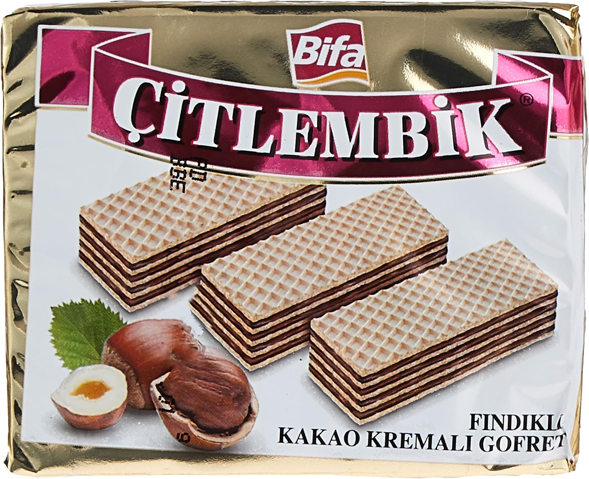 Bifa Citlembik Wafers with Cocoa Cream and Hazelnut 24-PACK 30 g