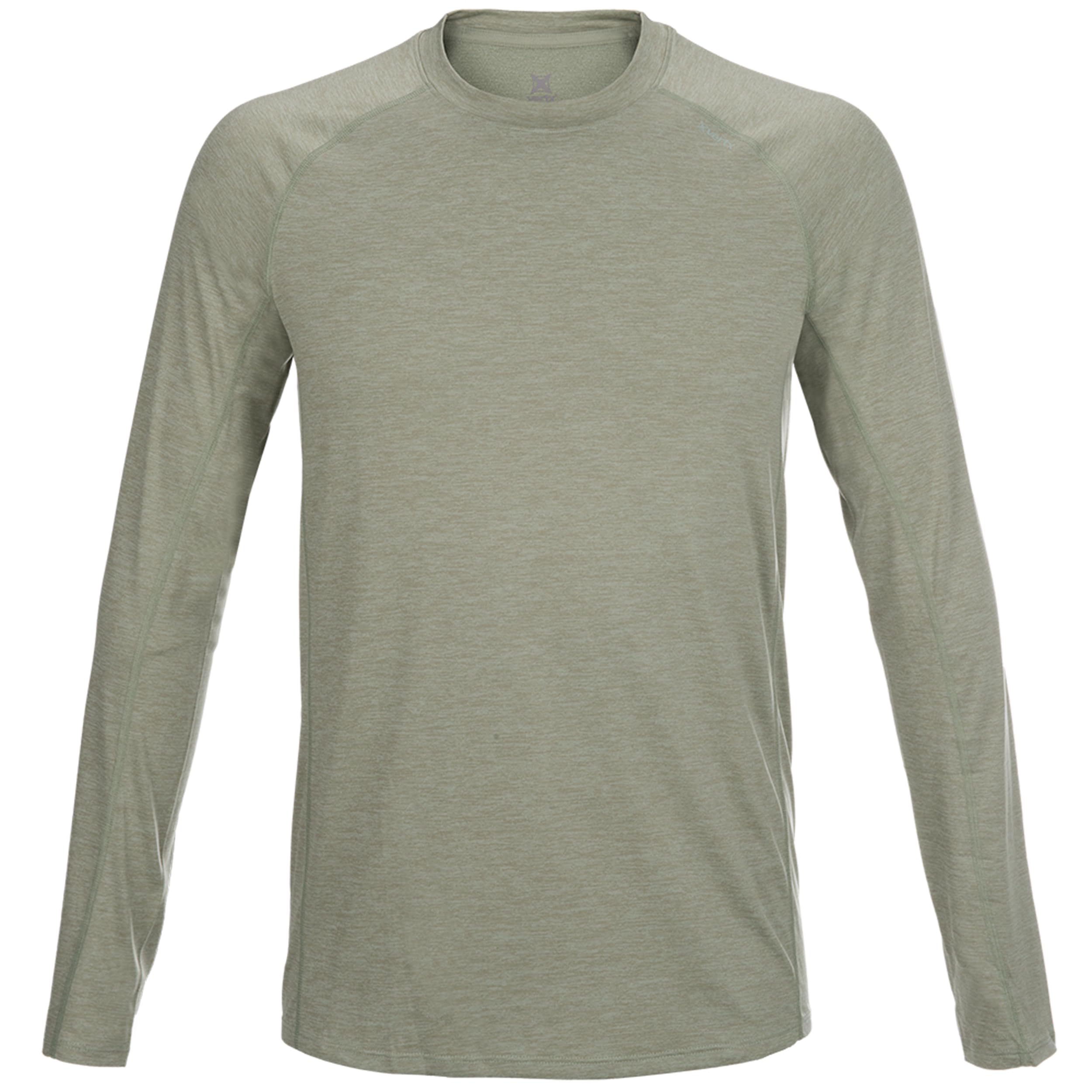 Photo 1 of Vertx Men’s Journey Performance Long Sleeve Shirt, Lightweight, Moisture-Wicking, Breathable, Relaxed-Fit, Mountain Sage, Medium