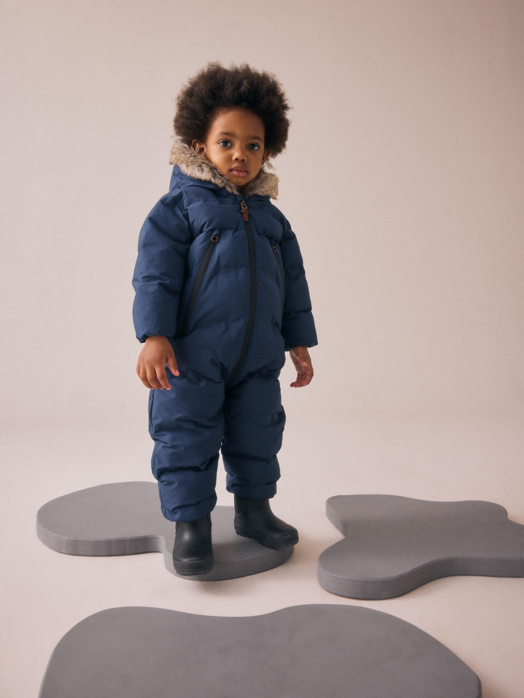 NEXT Jungen Wasserdichter, gesteppter Schneeanzug 62-122