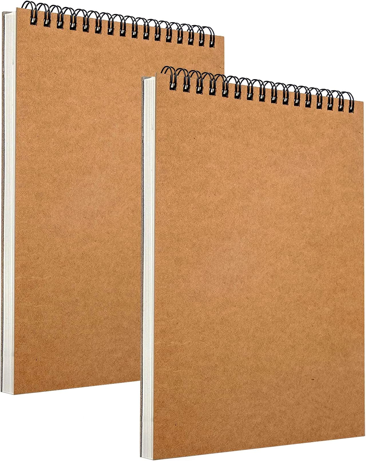 Silvine A4+ Wirebound Sketch Pad. 60 Pages (30 Sheets) 170gsm Smooth