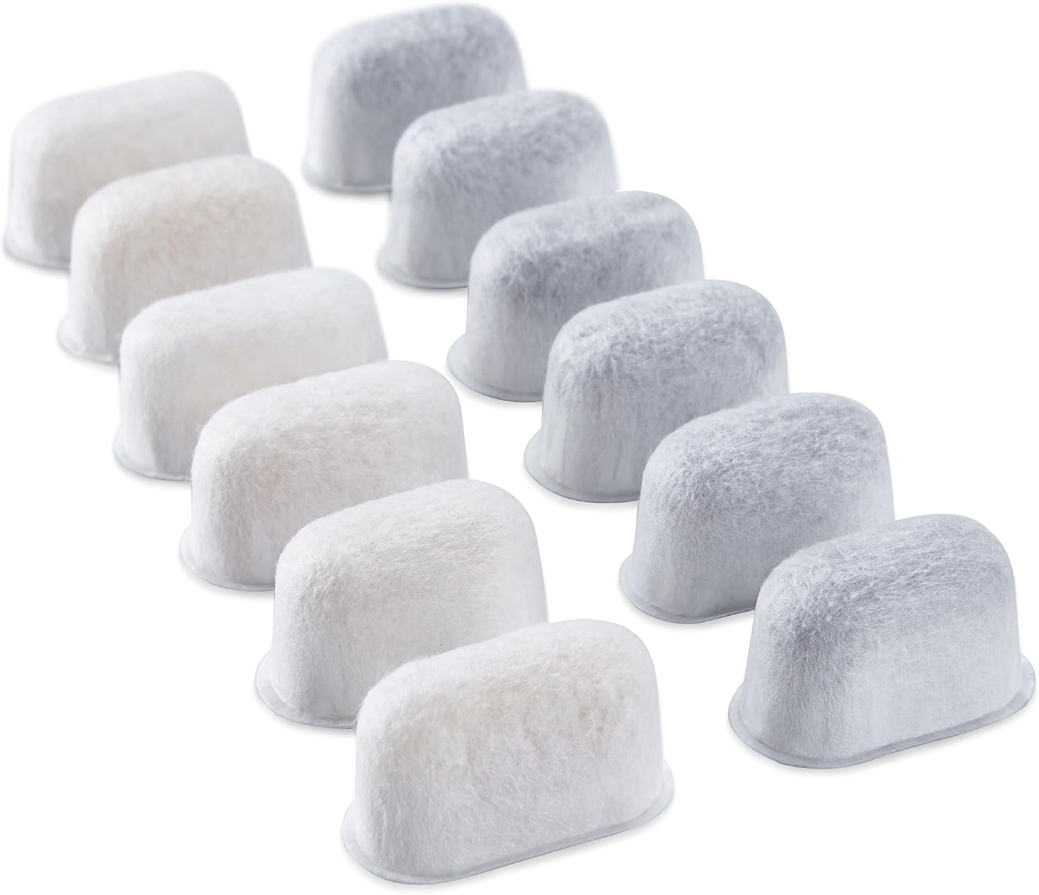 6 Charcoal Water filters plus 6 IonExchange Resin Water