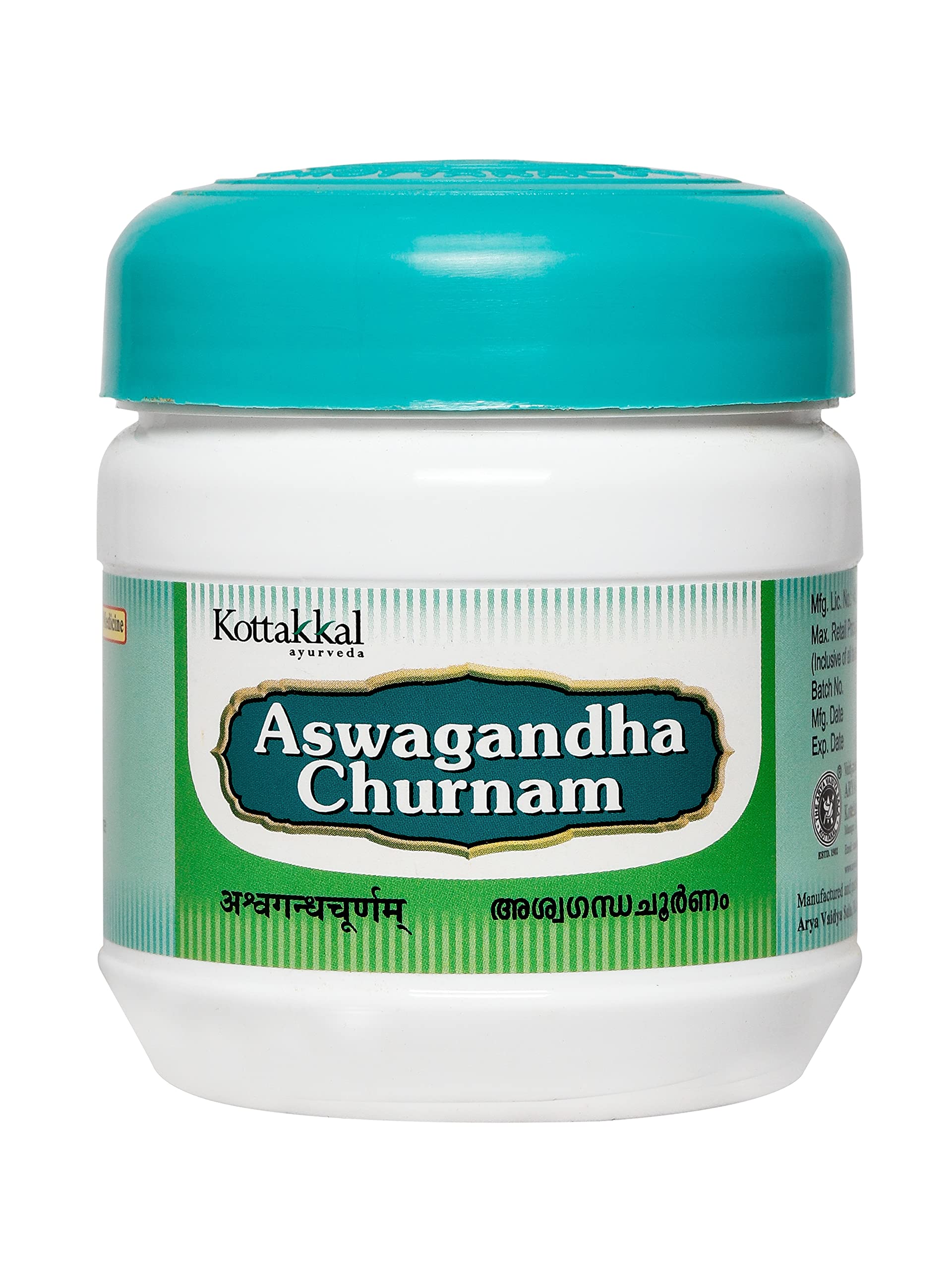 Kottakkal ayurveda® Aswagandha Churnam - 100 gm, For Health & Wellness Naturally (B09WKKJ5SB) Amazon Price History, Amazon Price Tracker