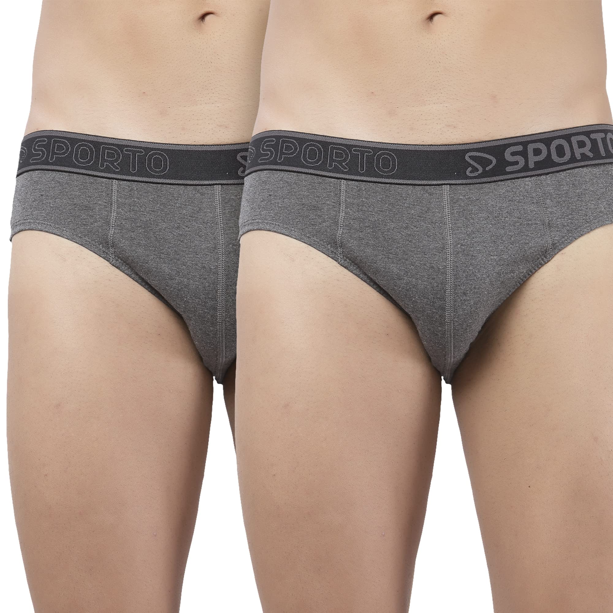 sporto Men's Solid Cotton Briefs (Combo Pack)-picture-52