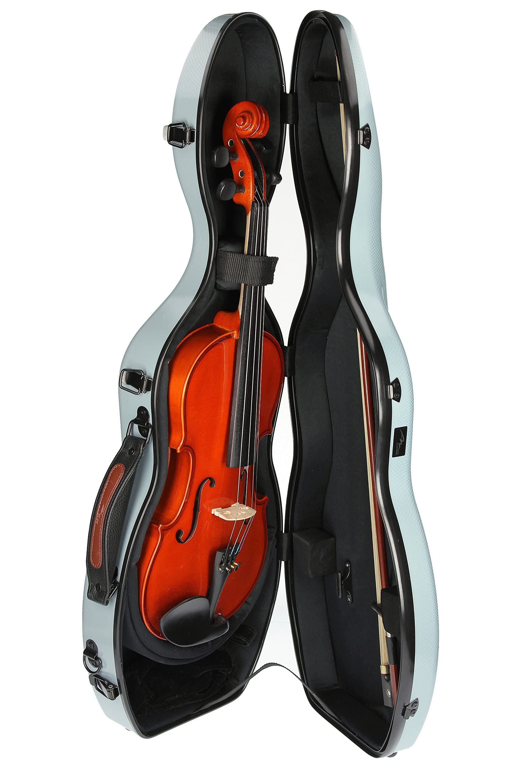 Estuche para violín Fibra de vidrio Ultra Light 4/4 blue graphite M-Case