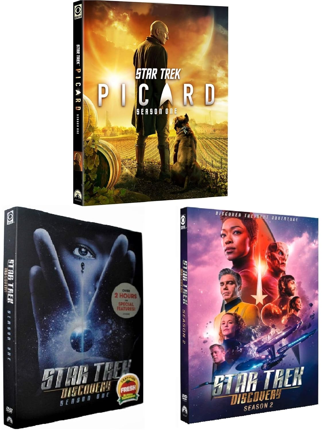 Star Trek Picard Season and Discovery Complete Liberia Ubuy