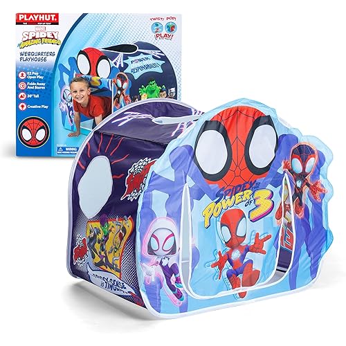 Playhut Spidey's Webquarters Playhouse