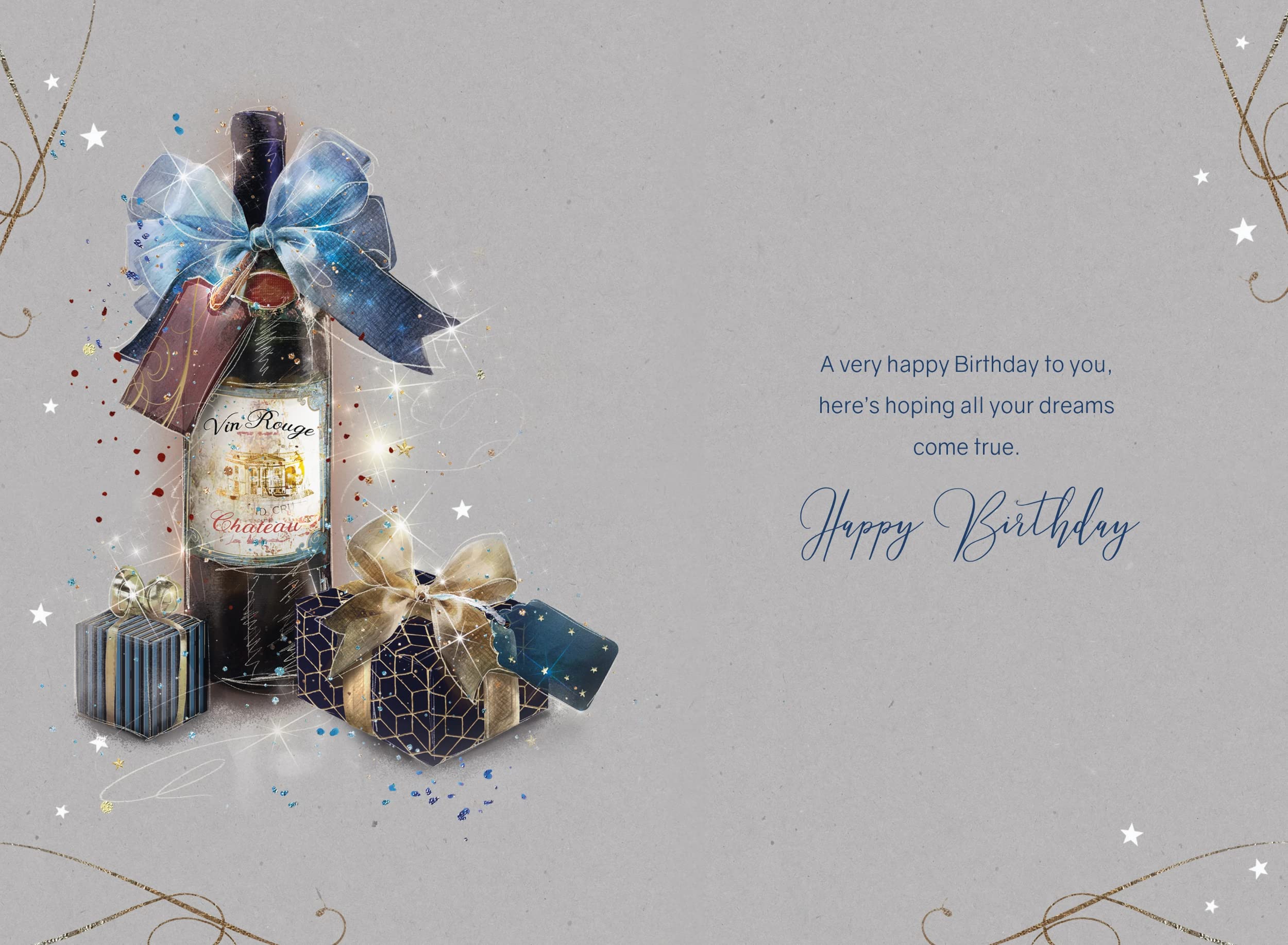 Cherry Orchard Biglietto Auguri Per Il Miglior Fratello – Con Lamina D'Oro E Goffratura – Formato A5 - 5
