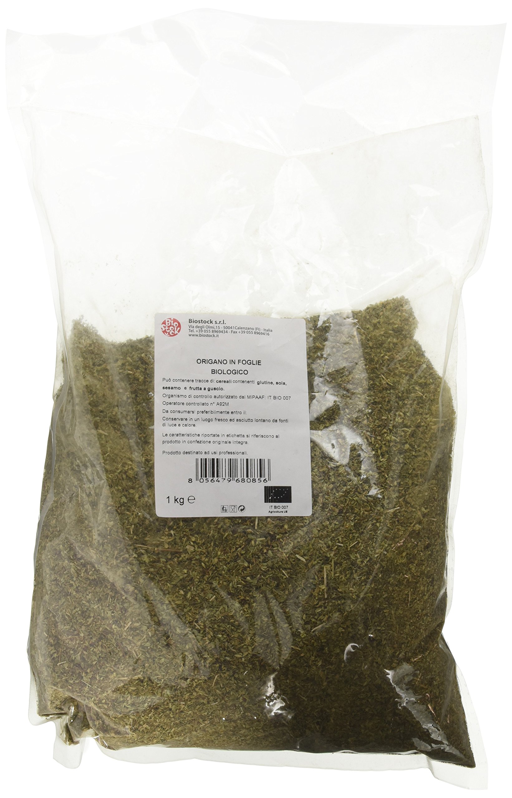 Probios Origano in Foglie Bio - Confezione da 1kg