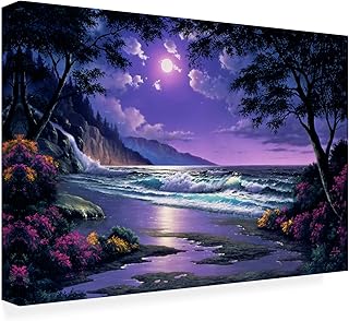 Coast Line 1 by Anthony Casay, 16x24-Inch Canvas Wall Art