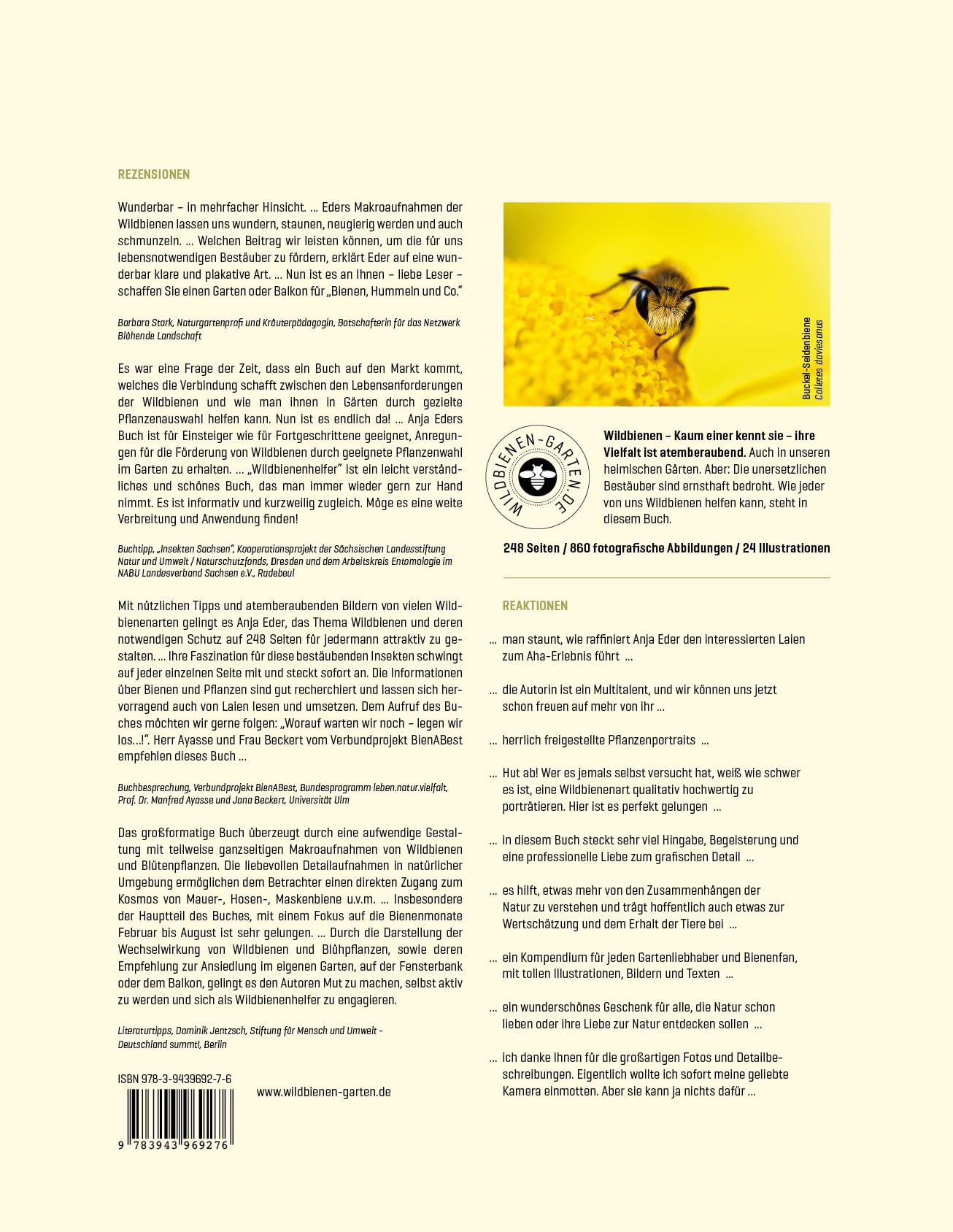 WILDBIENENHELFER: Wildbienen & Blühpflanzen