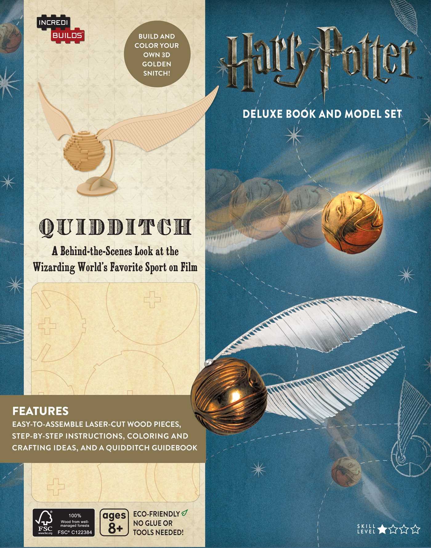 INCREDIBUILDS: HARRY POTTER: QUIDDITCH DELUXE BOOK