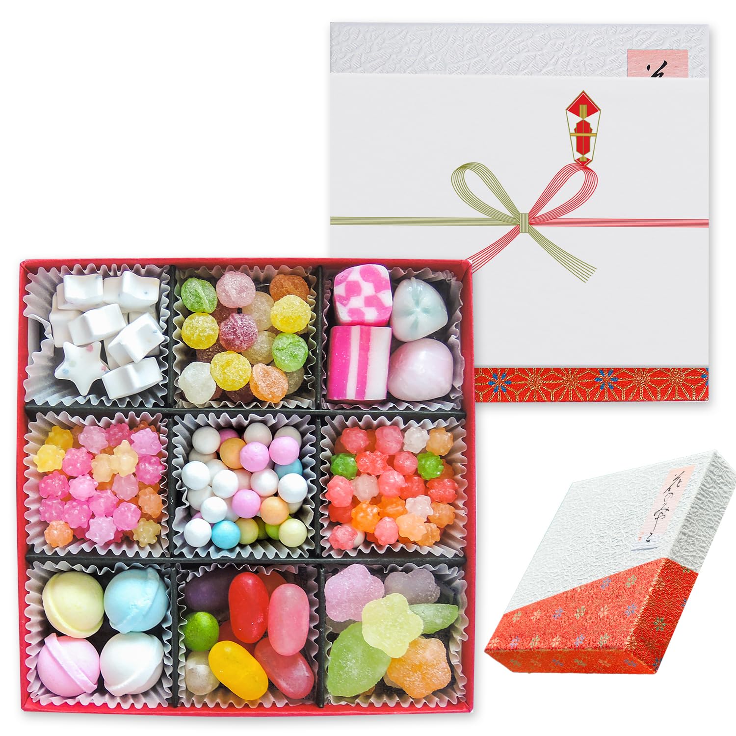 Amazon | 富久屋 京菓子小箱「花の都」 金平糖や京飴やラムネ9種