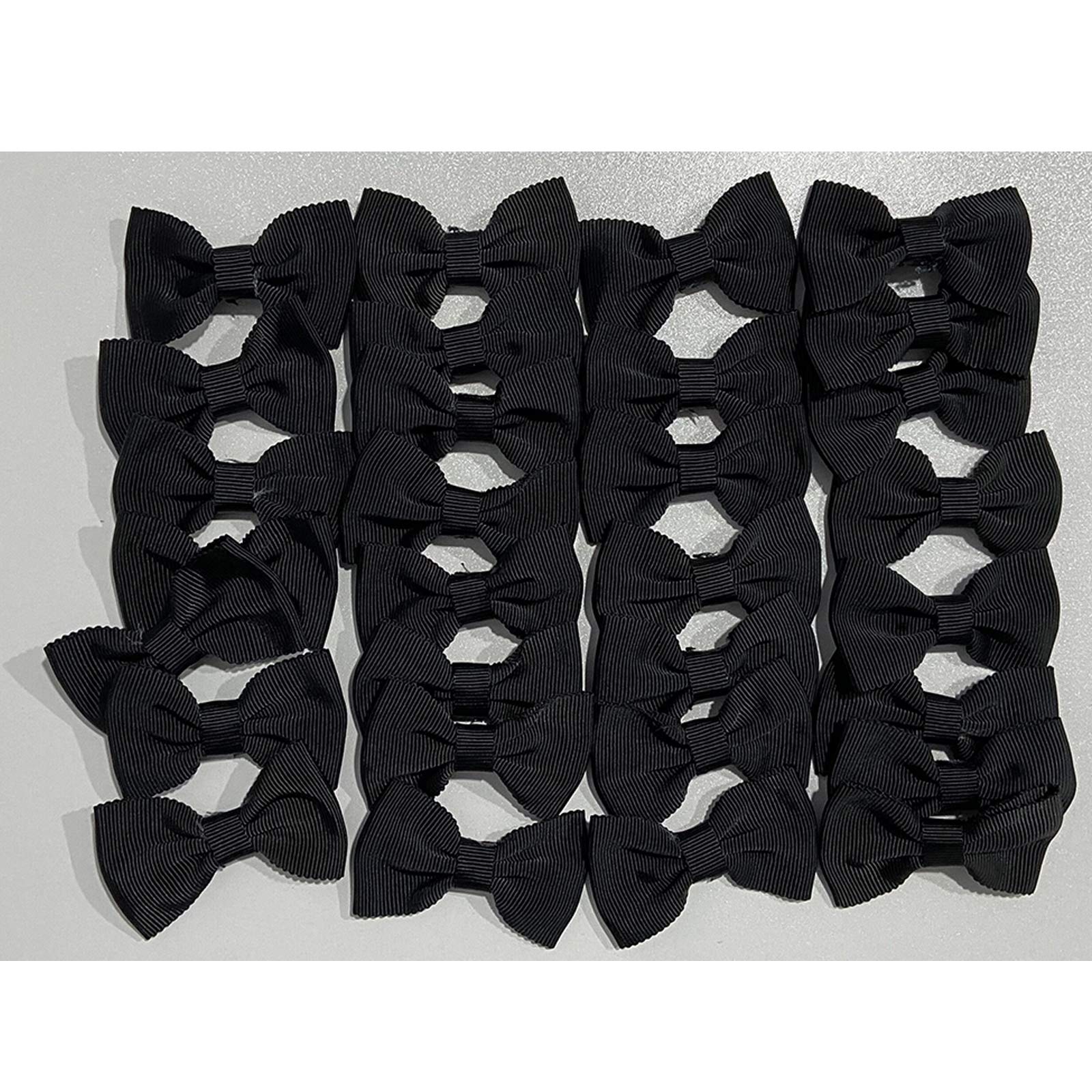 30 Mini Nœuds Papillon Satin Bleu Foncé 1,5 Cm - Uxcell - Pour Créations DIY