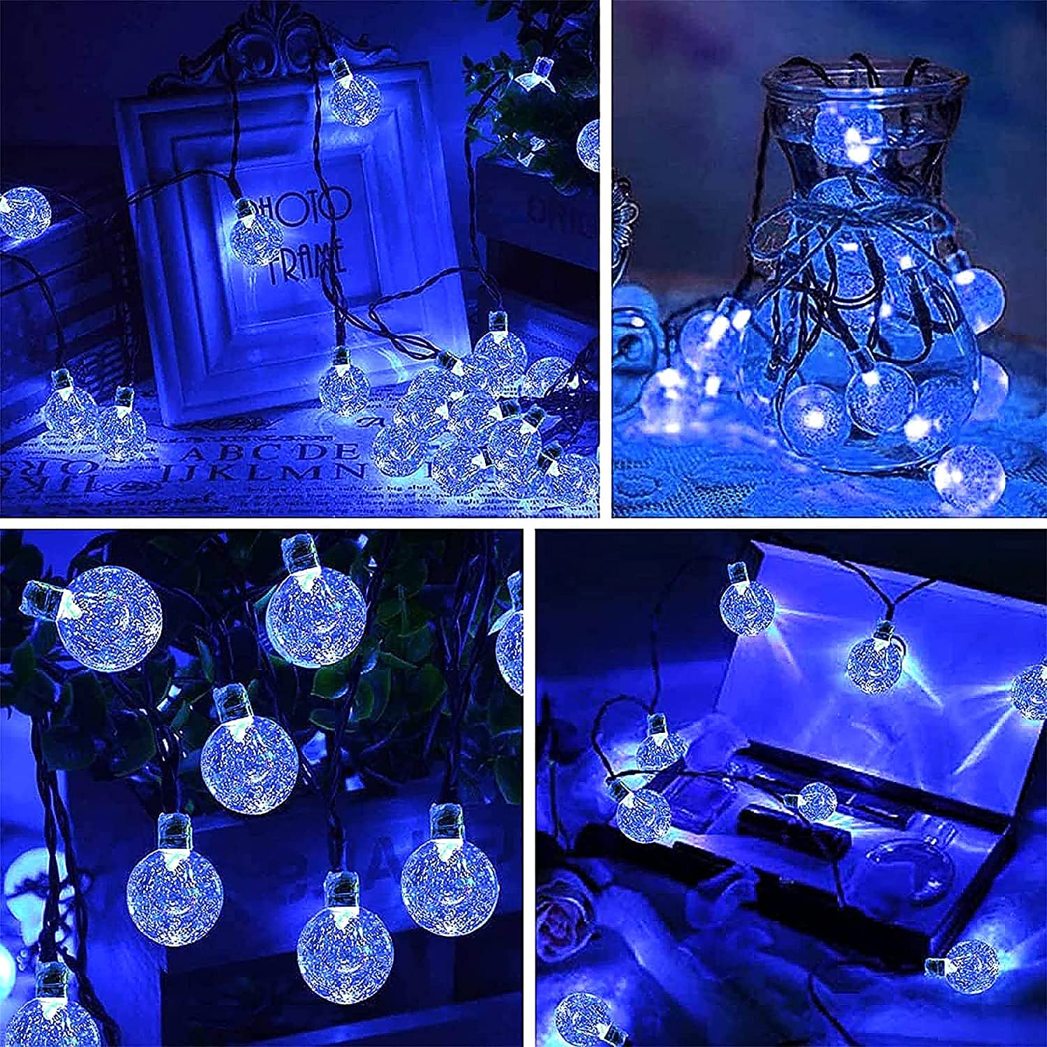 Guirlande Lumineuse LED 10m 100 LEDs - Alimentation USB, Télécommande, 8 Modes, étanche, Multicolore