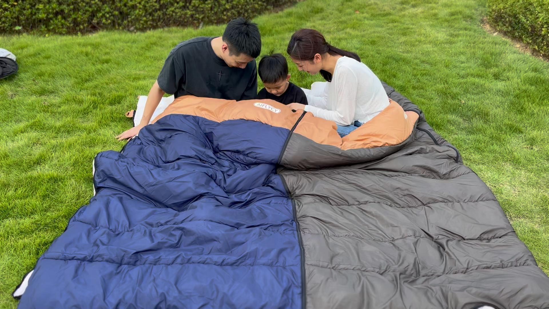 Amazon.co.jp: AIFLYCY 寝袋 シュラフ 冬用 寝袋 夏用 封筒型 ダウン