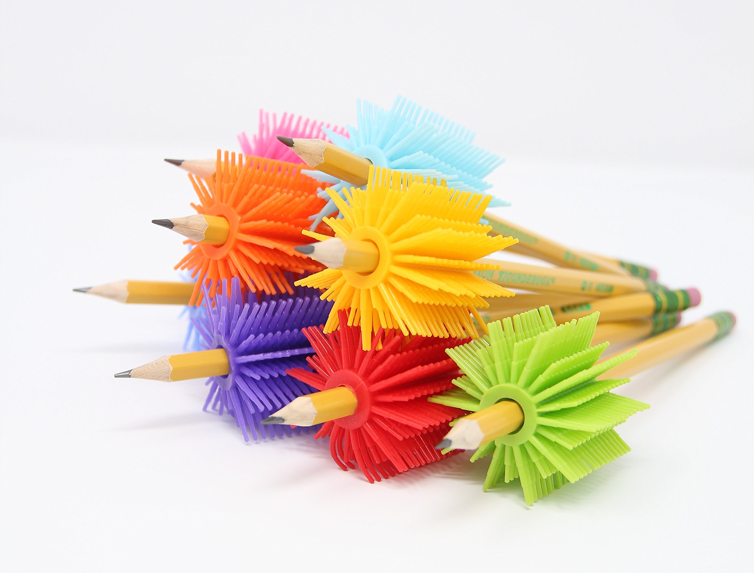 Amazon.com : Spike Silicone Fidget Tactile Pencil Grip - Sensory
