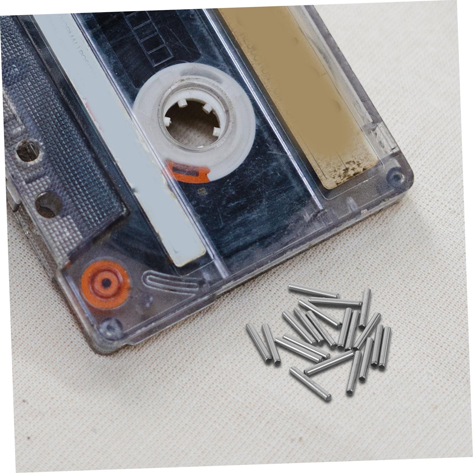 FAVOMOTO 20pcs Cassette Tape Pinch Roller Bearing Wheel for Tape Recorder and Portable Music Player Material Replacement Parts for