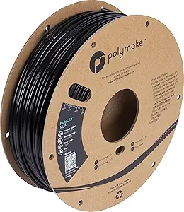 Polymaker PLA Filament, Black 3D Printing PLA Filament 2.85mm 1kg - PolyLite 3D Printer PLA Filament, Dimensional Accuracy +/- 0.03mm, Compatible with Most 3D Printer, Black