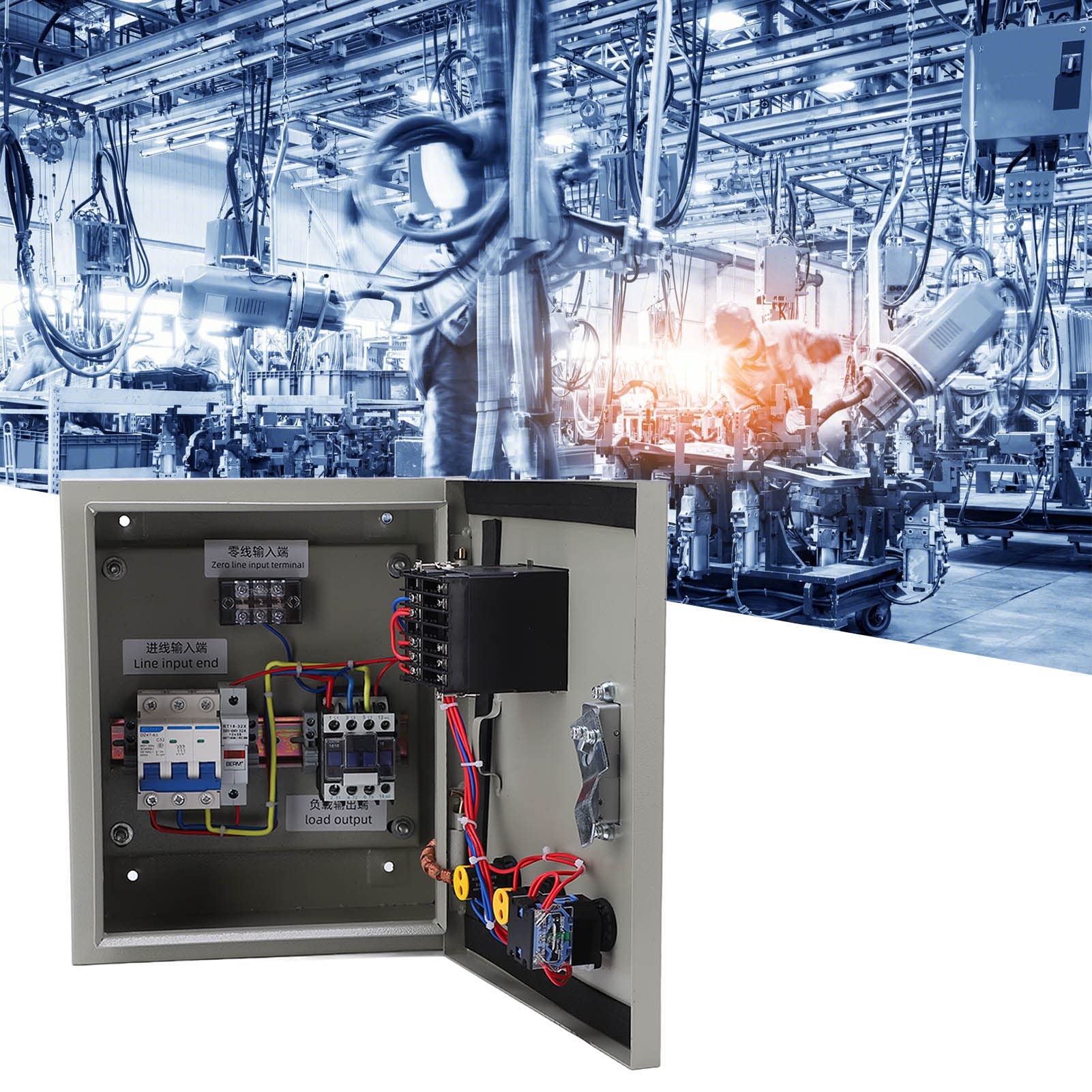 Controlador de Temperatura Inteligente de Berm 3 Fase con Termopar M6 AC 380V para un Control Termostático Preciso