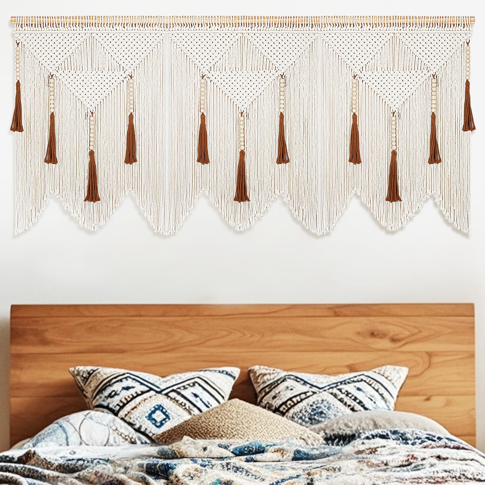 Macrame tapestry ♡BIGsize　サンセット　オーダー注文にて 81I4Zhxf7+L._UF894,1000_QL80_.jpg