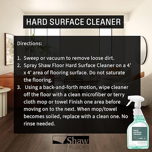 Miniatura 4 de Shaw - Botella pulverizadora para eliminar manchas y suelos de alfombras de 32 onzas