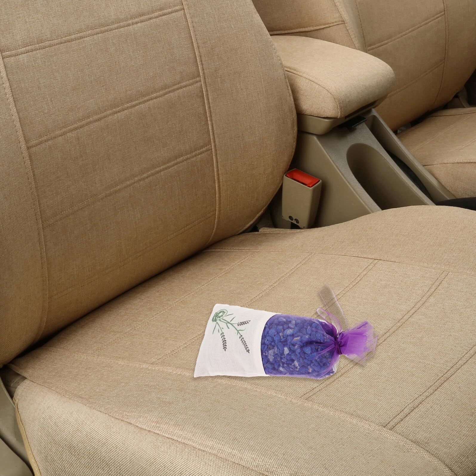 Baluue Lavendel Duftsäckchen in Mesh Beuteln mit Nano Mineral 6 Stück zur Geruchsbeseitigung Natürlicher Duft für Kleiderschrank und Auto