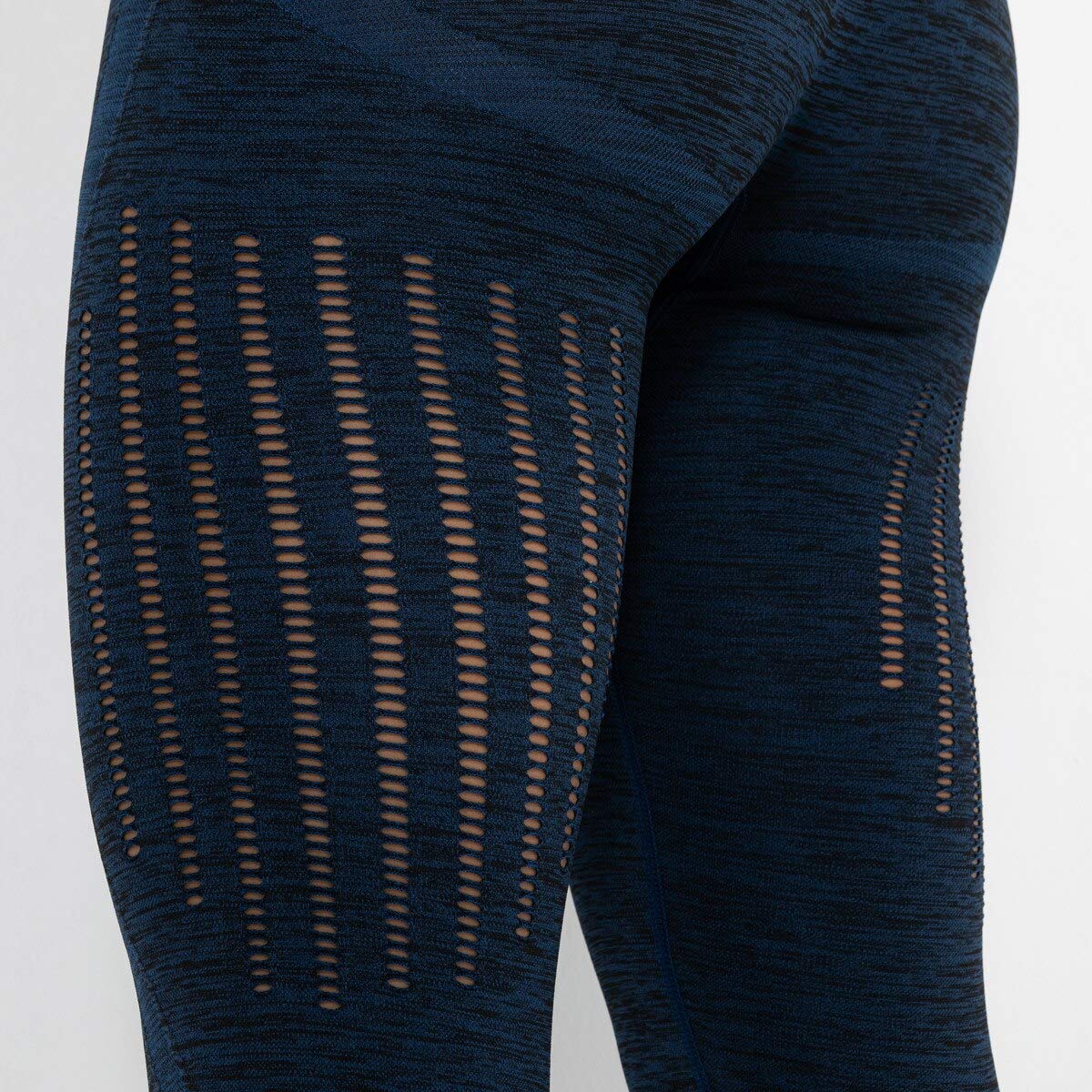 LuisFranklin Legginsy damskie siłownia joga damskie legginsy fitness push up legginsy bezszwowe legginsy treningowe z wysokim stanem siłownia bezszwowe legginsy damskie XL niebieskie - 1legginsy