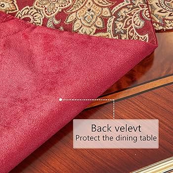 Amazon.com: Luxury Vintage Table Runner 48 inches Long