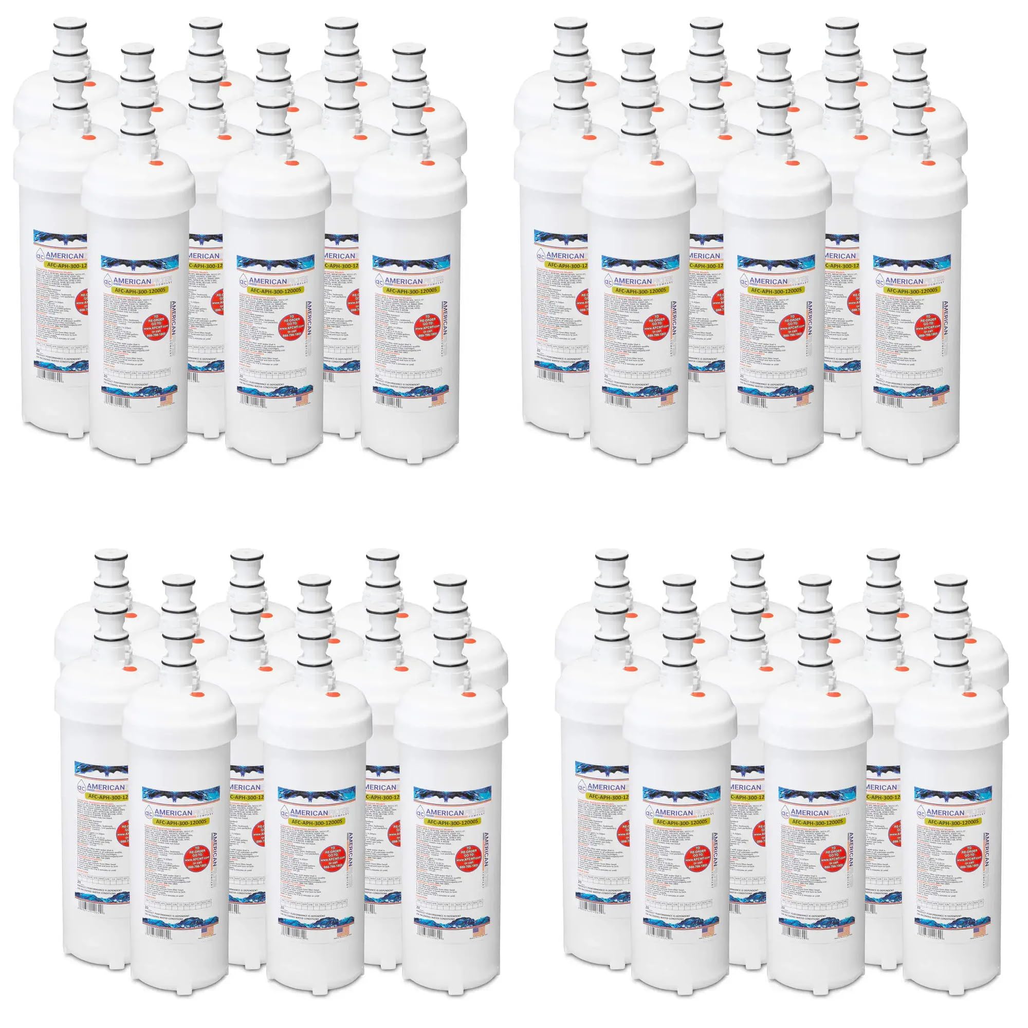 American Filter Company water filter Model AFC-APH-300-12000SK Compatible with 3M R HF90-S-SR Filter New American Filter Company Model