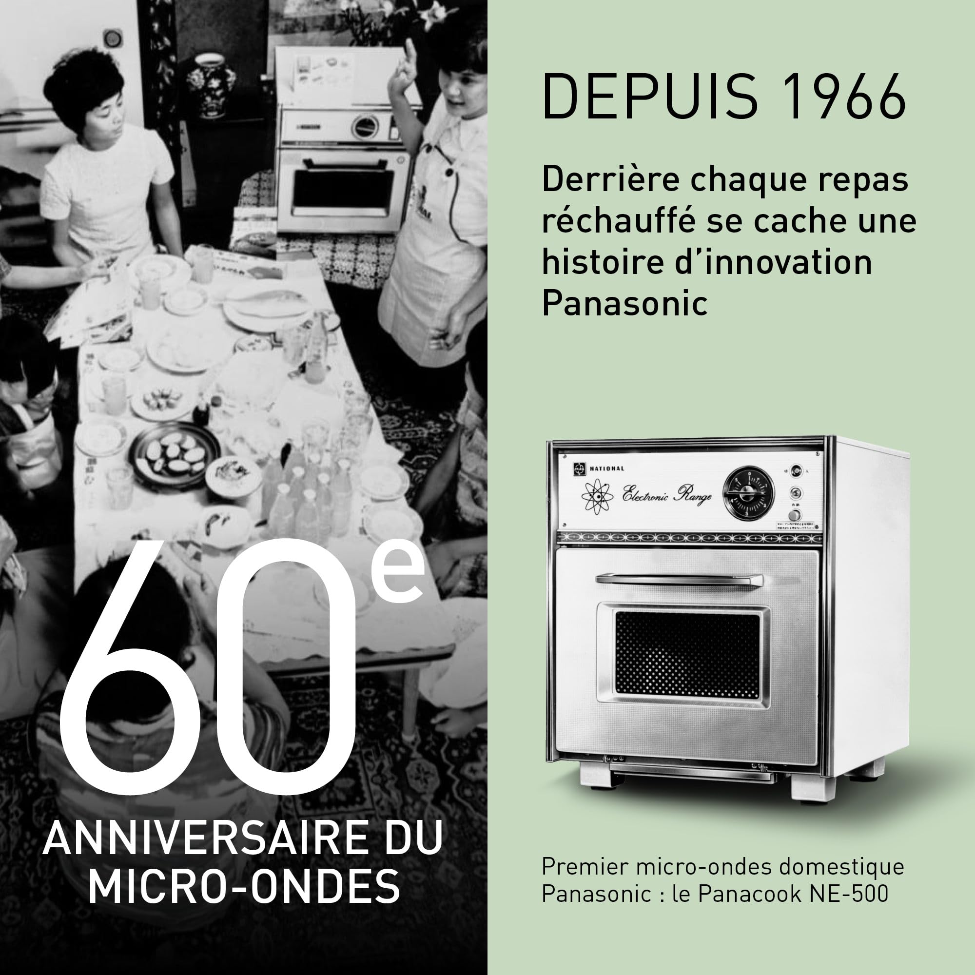 Panasonic NN-CD58RSEPG Four à Micro-Ondes combiné 4-en-1, 27 L avec mode Airfryer, Inverter 1000 W, Gril 1300 W, Chaleur Tournante, 19 Programmes Automatiques, Bouton rotatif, Acier Inoxydable