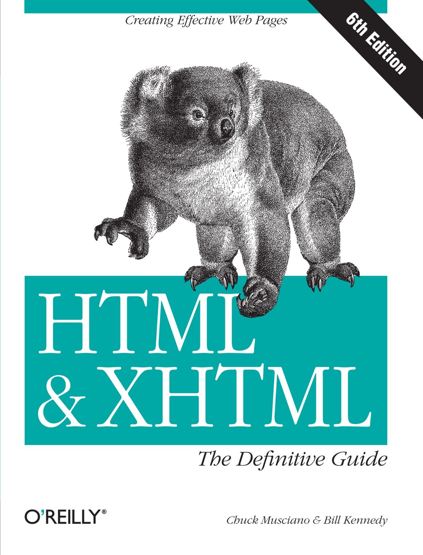HTML & XHTML: The Definitive Guide (6th Edition)